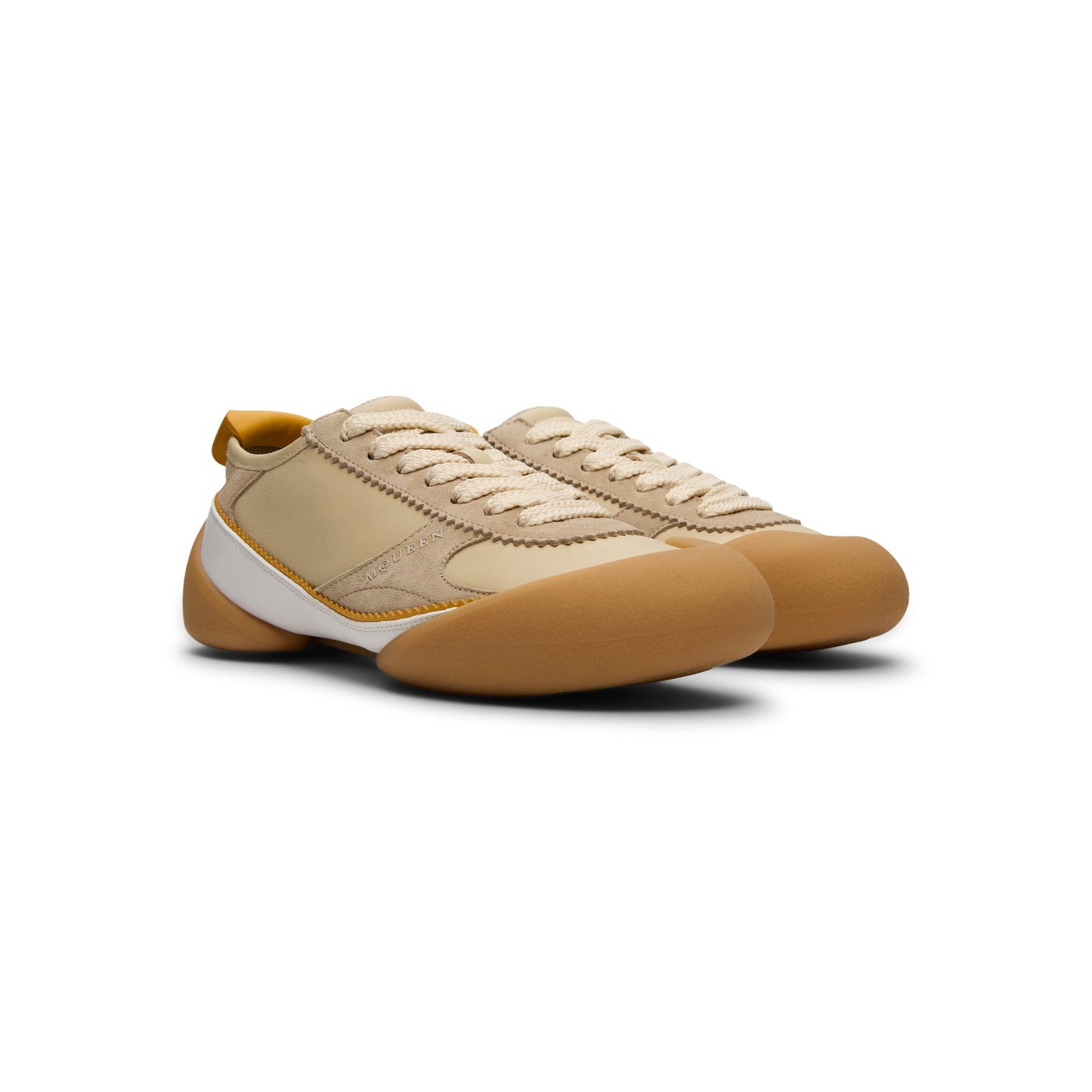 Alexander McQueen Sneaker S.Rubber (Lt be/Lt be/Wh/Gr go)