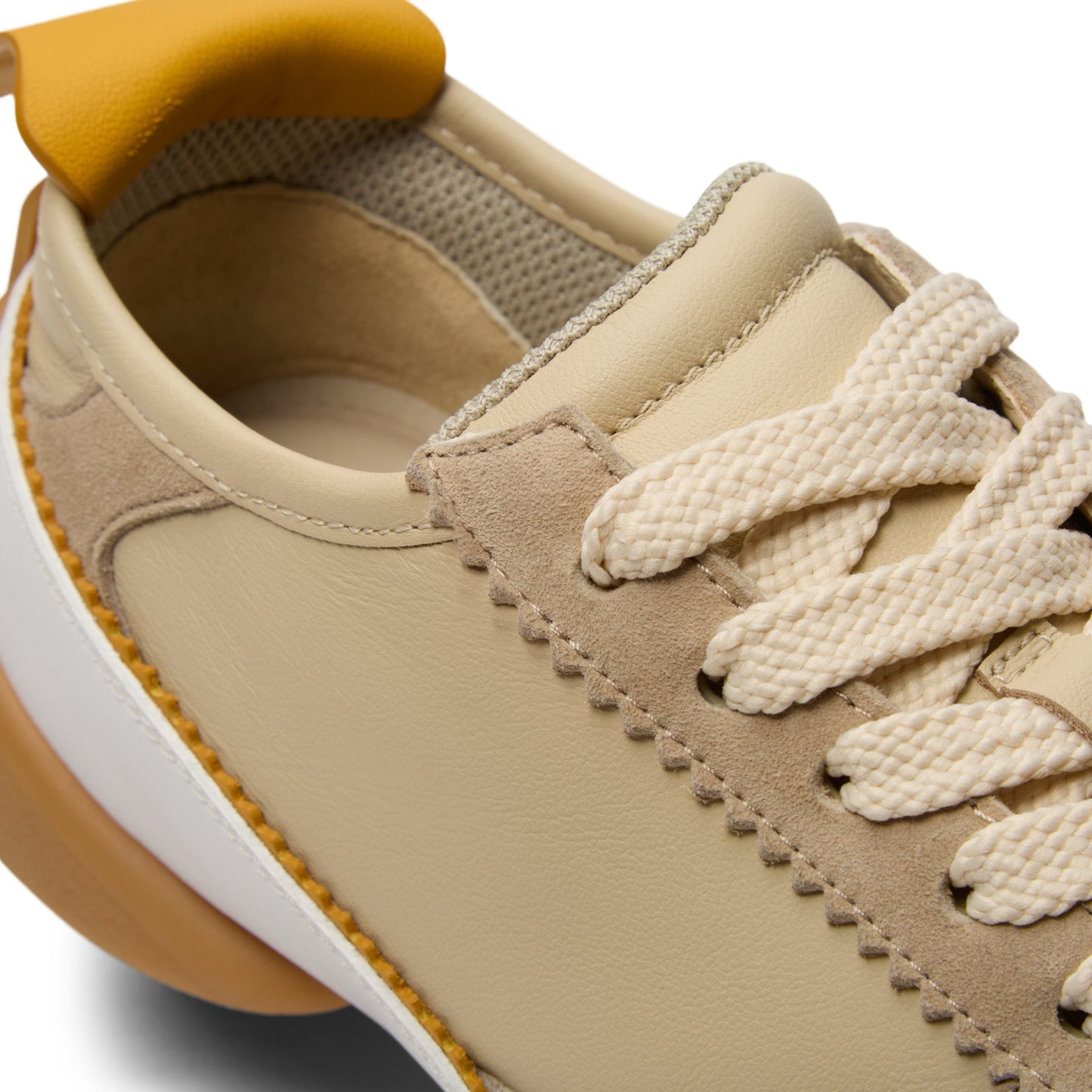 Alexander McQueen Sneaker S.Rubber (Lt be/Lt be/Wh/Gr go)