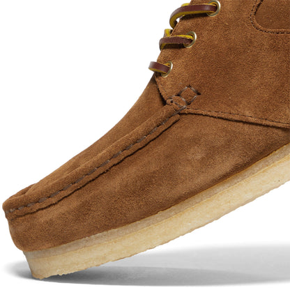 Clarks Wallabee Boat (Cola Suede)
