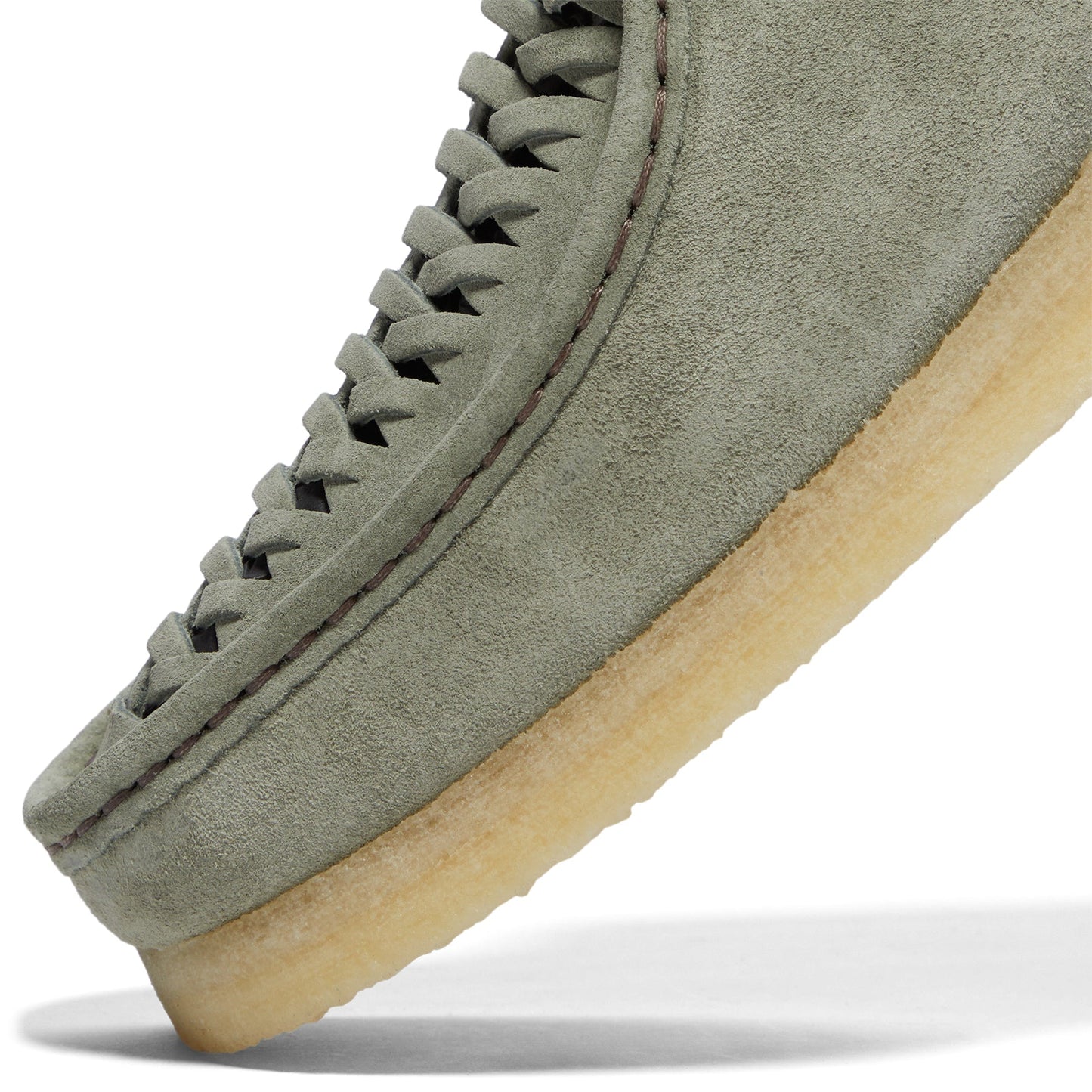 Clarks Wallabee Weave (Sage Suede)