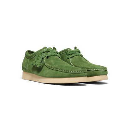 Clarks Wallabee Day Pack (Green Suede)