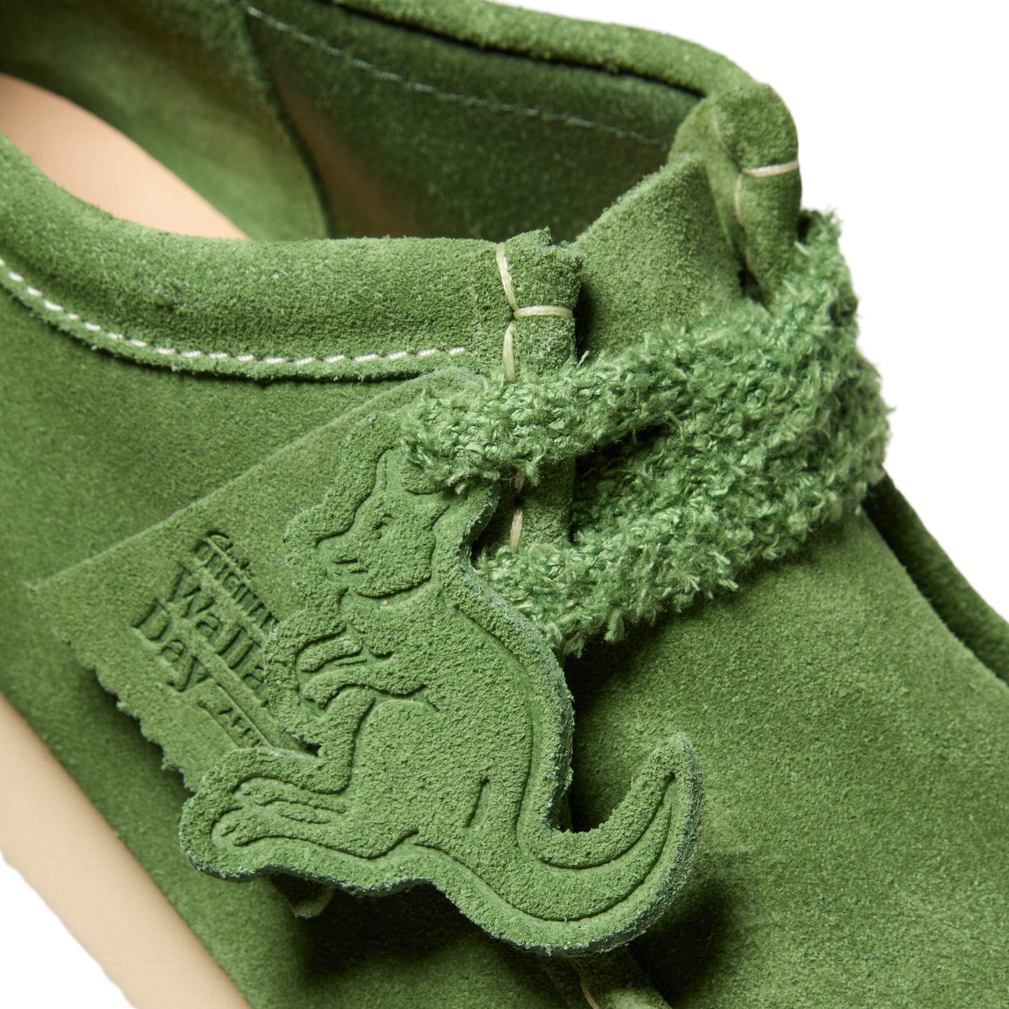 Clarks Wallabee Day Pack (Green Suede)