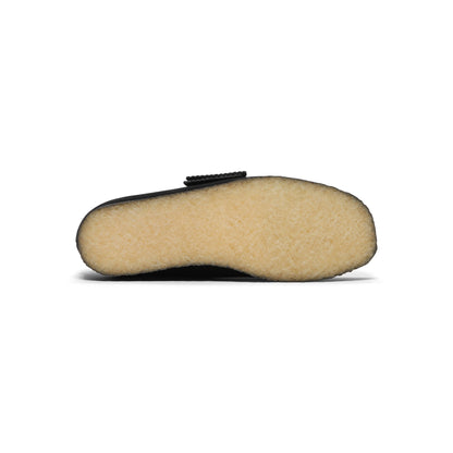 Clarks Womens Wallabee (Black Suede)