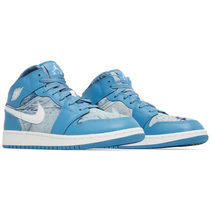 Jordan 1 Mid Washed Denim (GS)