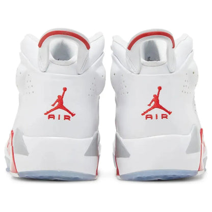 Jordan 6-17-23 White Red (GS)