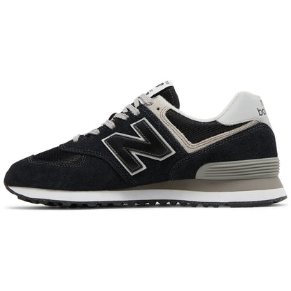 New Balance 574 Black White
