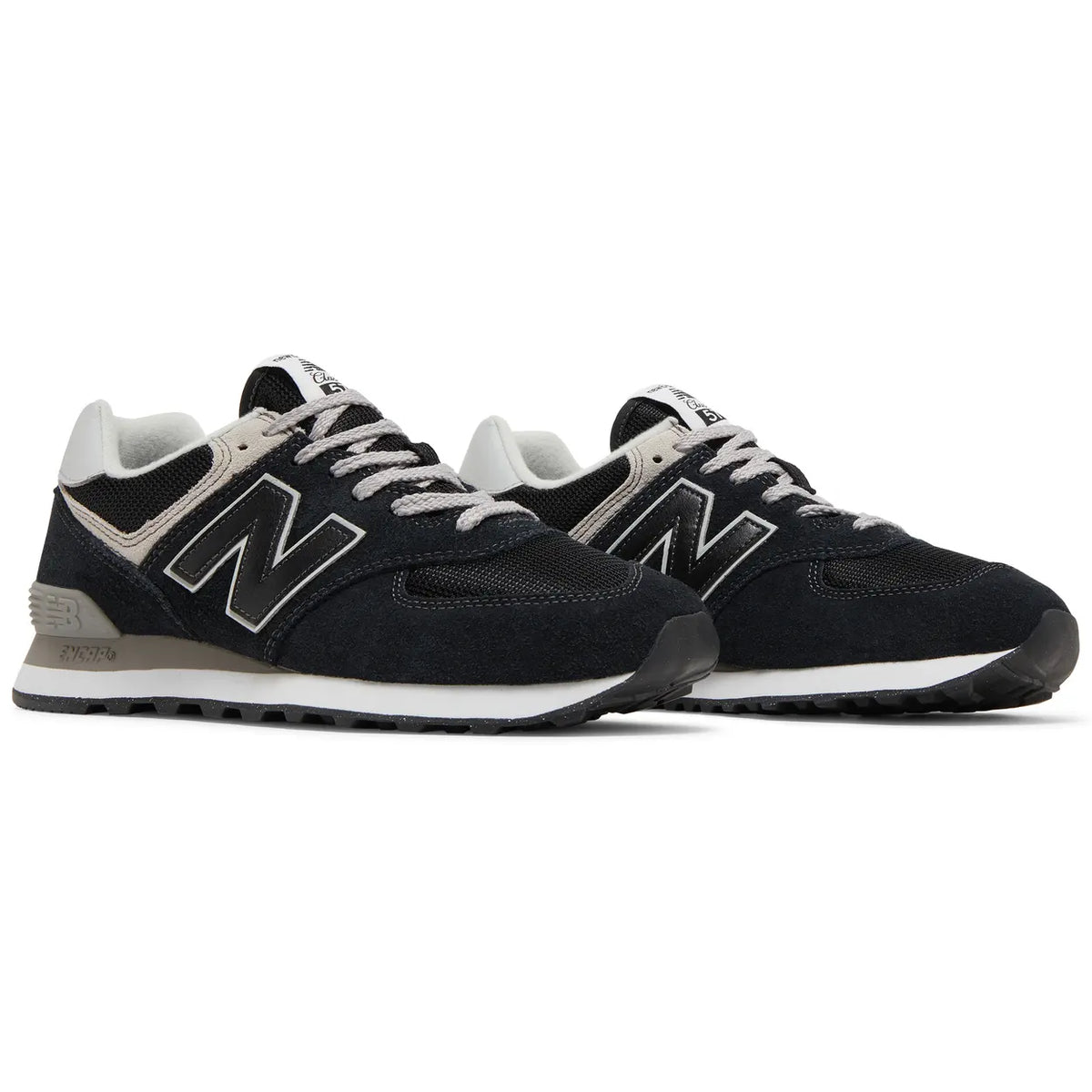 New Balance 574 Black White
