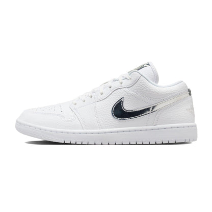 Jordan 1 Low SE White Metallic Silver (W)