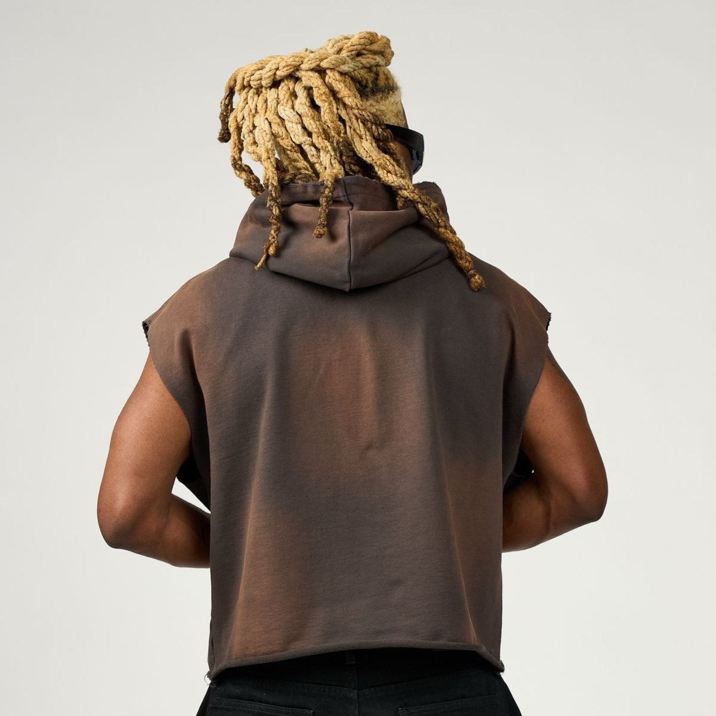 DUAA "Blade" Hoodie (Bleached Black)
