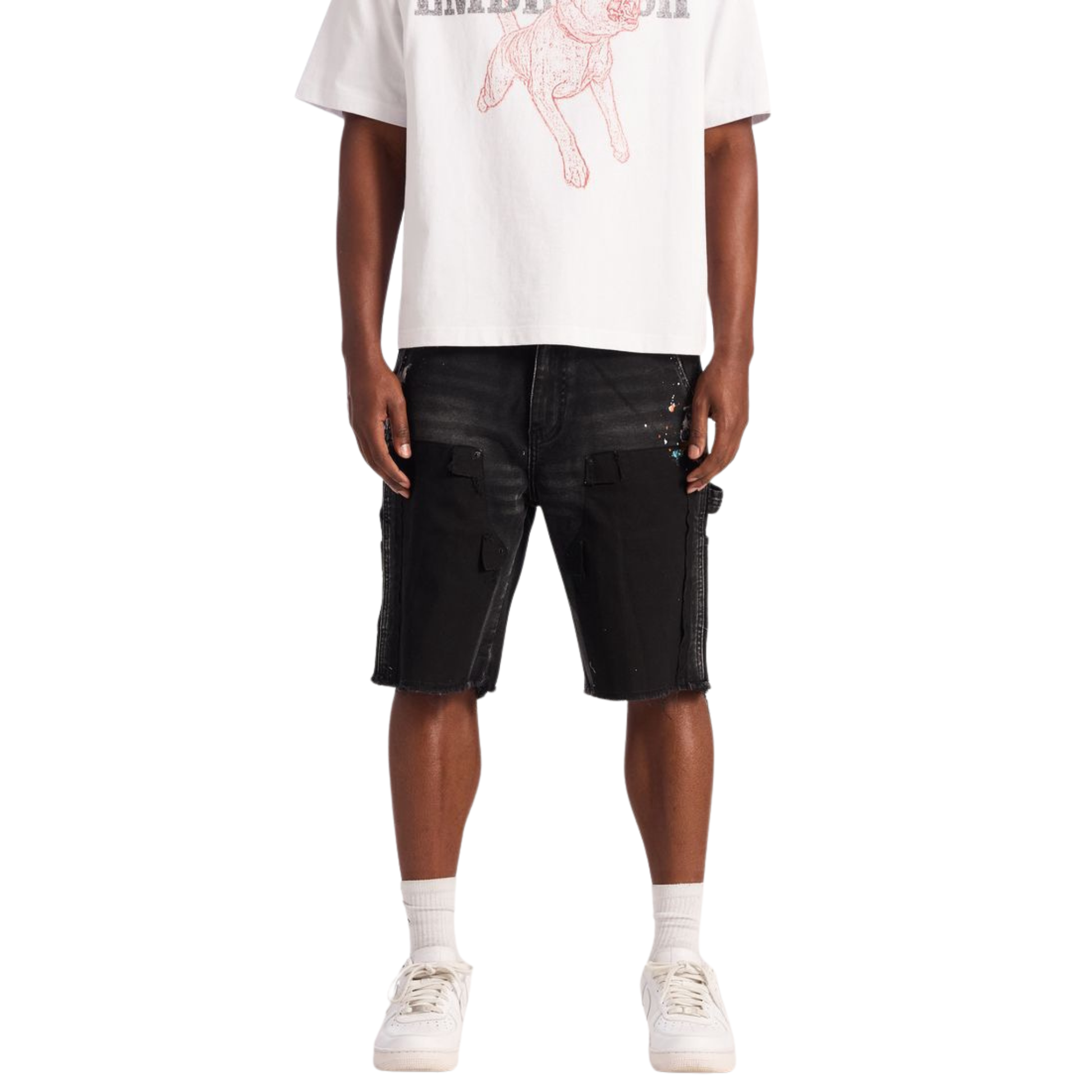Embellish "Hart" Short (Black)