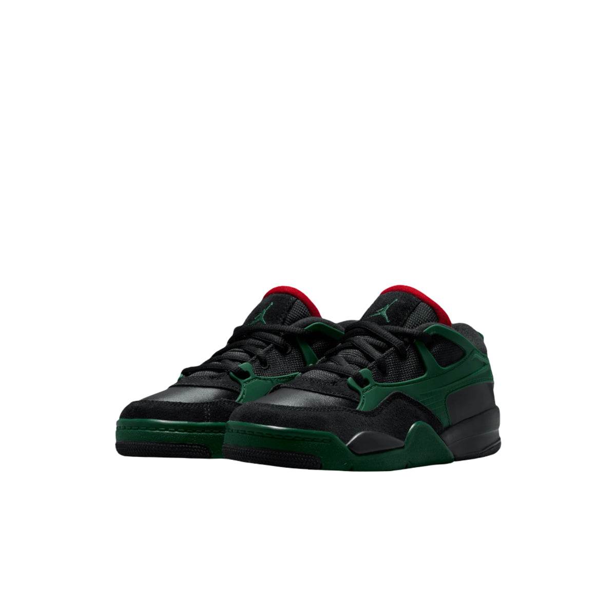 Jordan 4 RM Black Gorge Green University Red (PS)