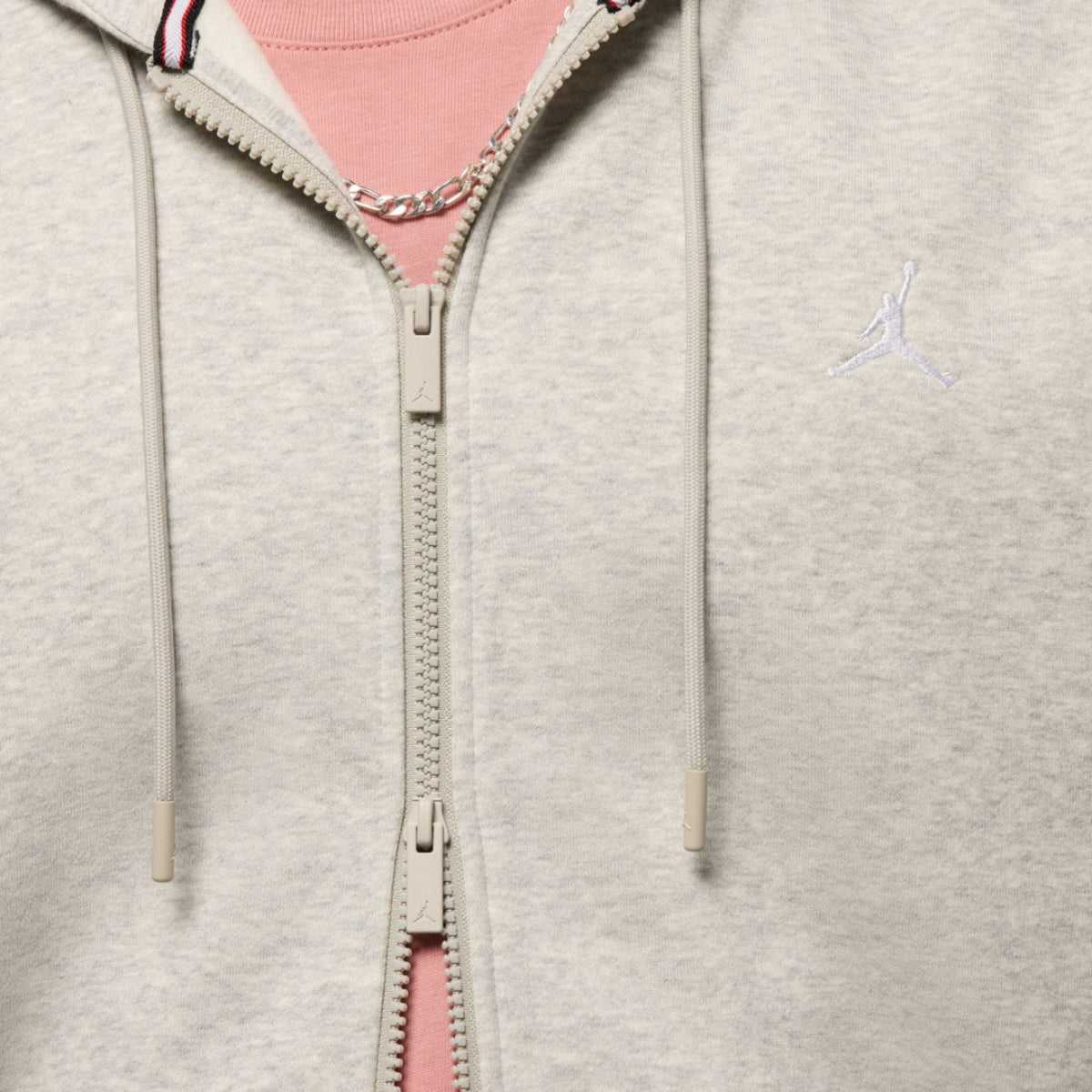 Jordan Brooklyn Fleece Hoodie Grey
