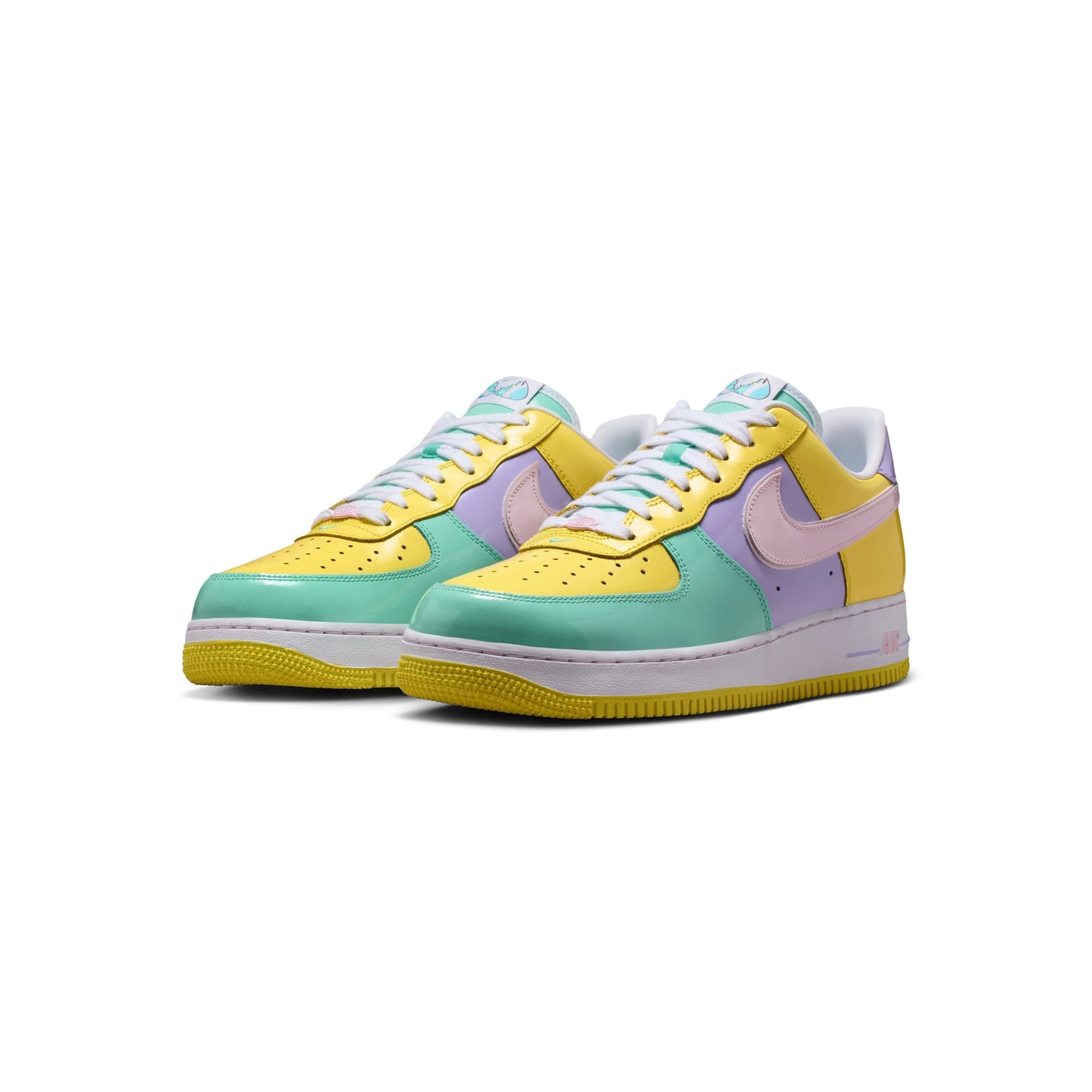 Nike Air Force 1 '07 (Yellow Pulse/Pink Foam-Hydrangeas)