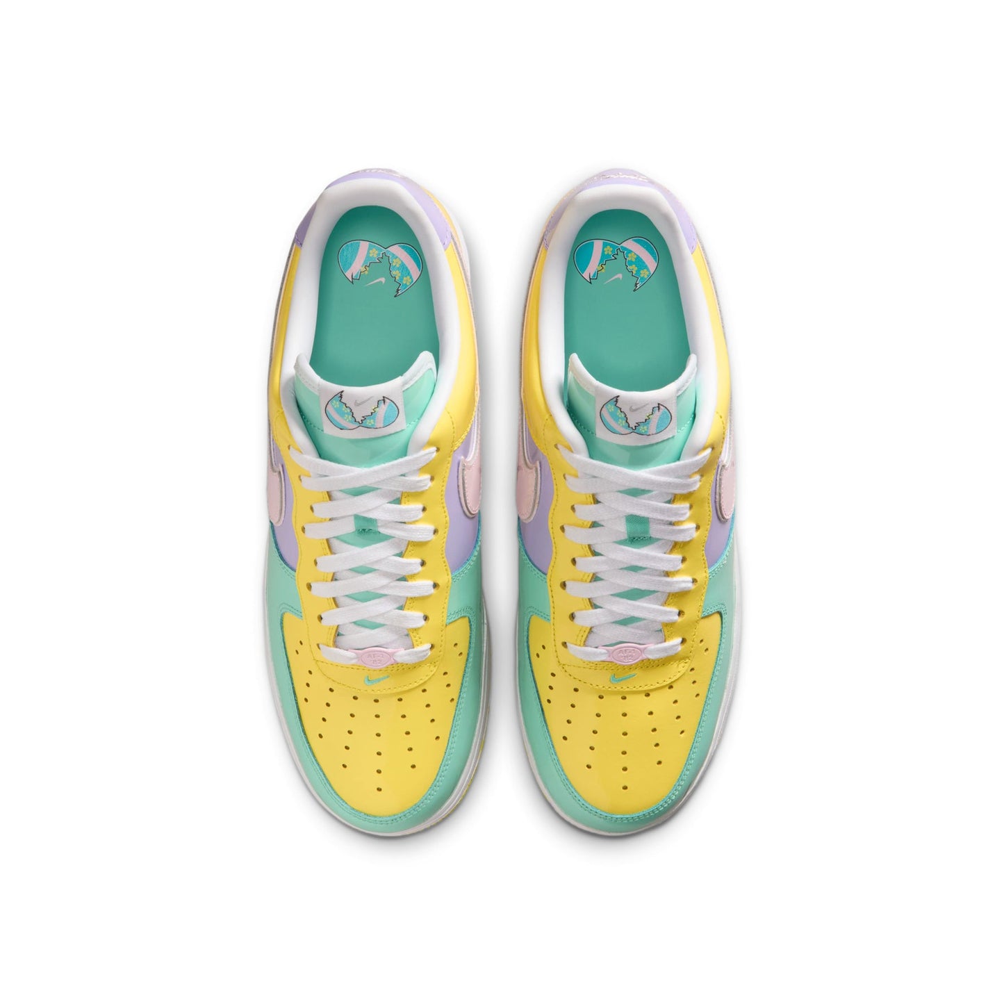 Nike Air Force 1 '07 (Yellow Pulse/Pink Foam-Hydrangeas)