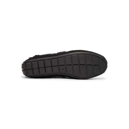 Simone Rocha Embellished Ballerina Grip Flats (Black/Jet)
