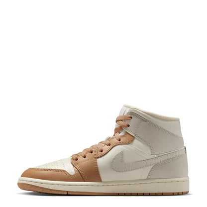 Jordan 1 Mid Tan Toe (W)
