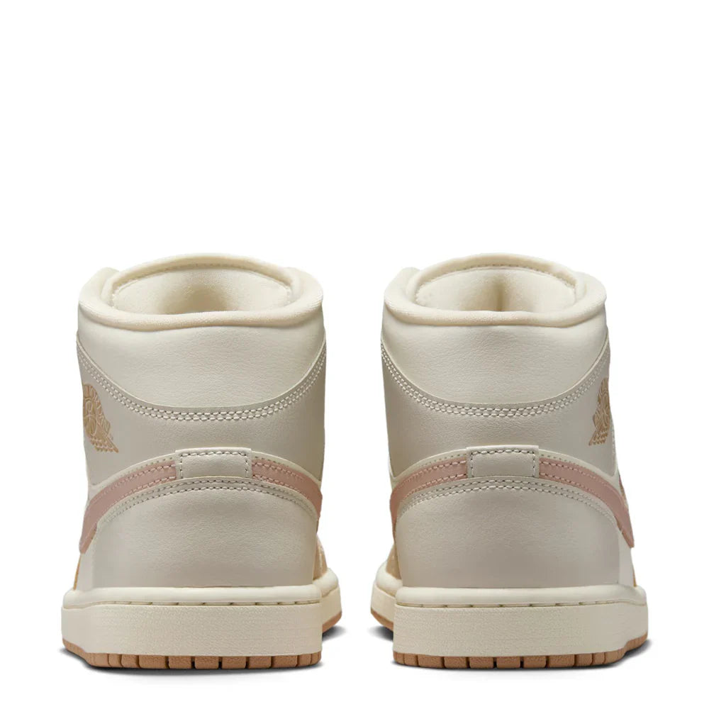 Jordan 1 Mid Tan Toe (W)