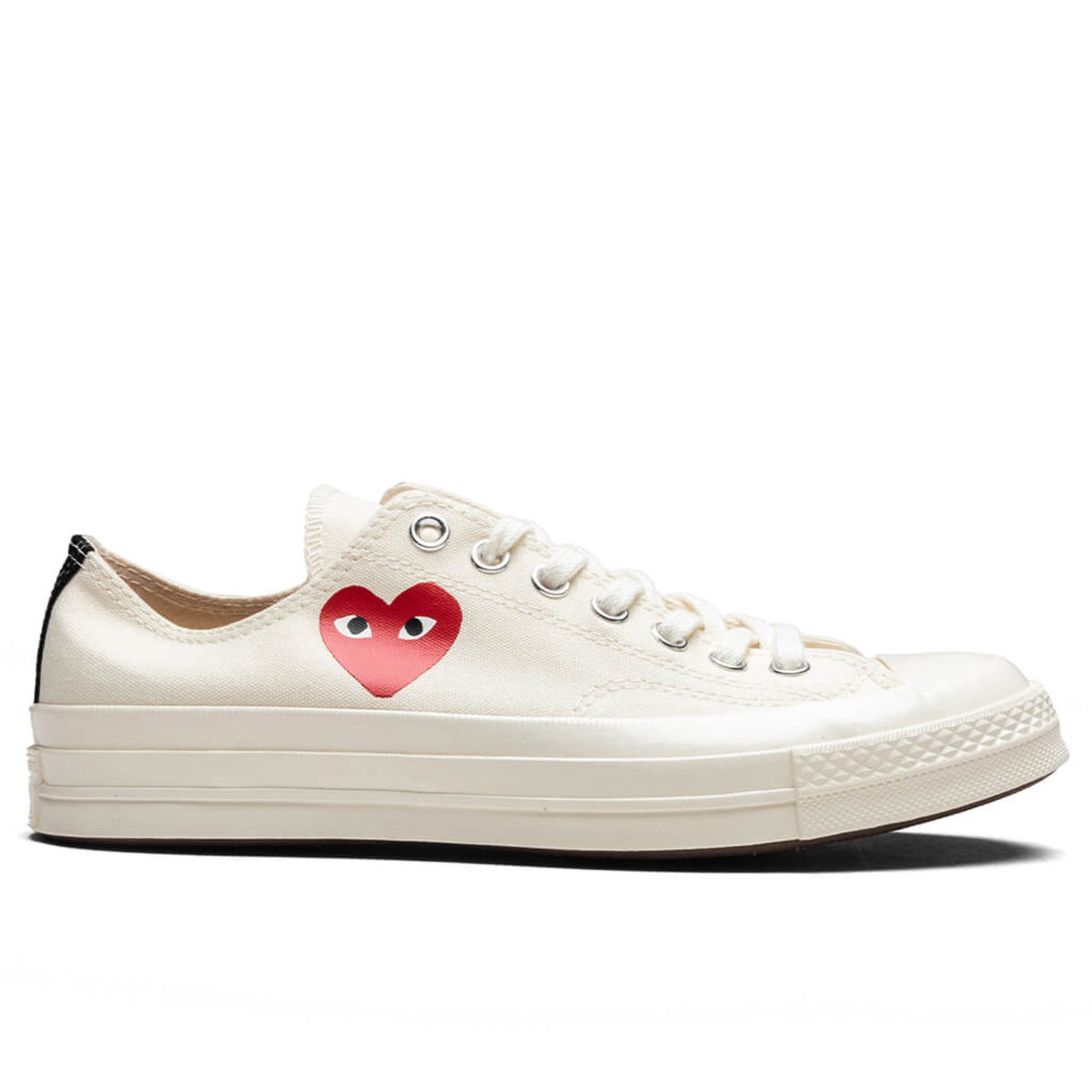 Converse Chuck Taylor All Star 70 Ox Comme des Garcons PLAY Single Heart Milk