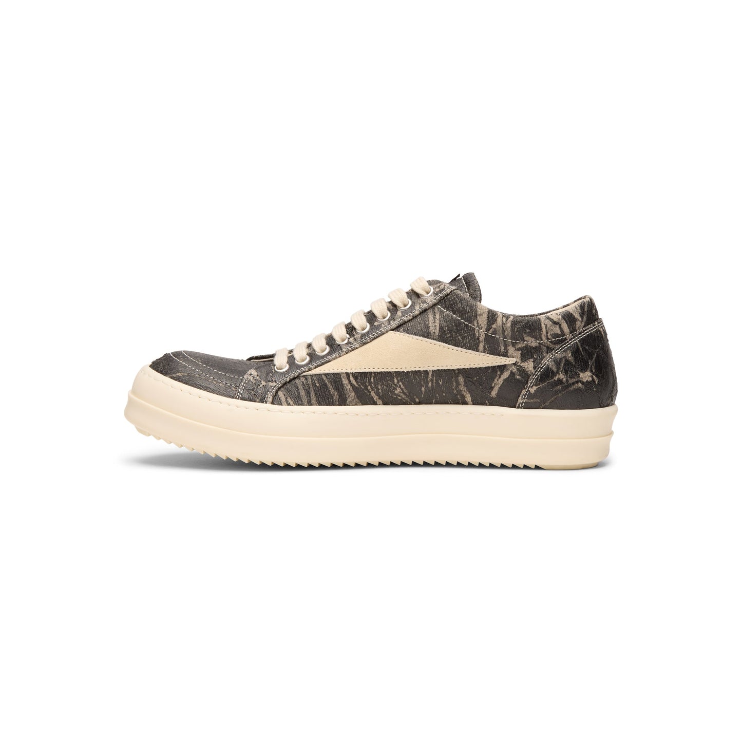 DRKSHDW DRKSHDW Vintage Sneaks (Black washed foil/Milk/Milk)