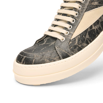 DRKSHDW DRKSHDW Vintage Sneaks (Black washed foil/Milk/Milk)