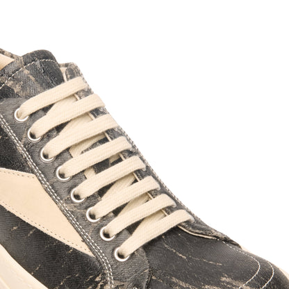DRKSHDW DRKSHDW Vintage Sneaks (Black washed foil/Milk/Milk)