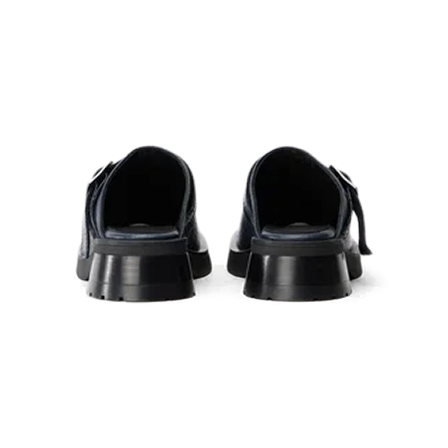 Miista Aroa Buckled Mules (Navy)
