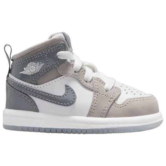 Jordan 1 Mid SE White Medium Grey Cool Grey (TD)