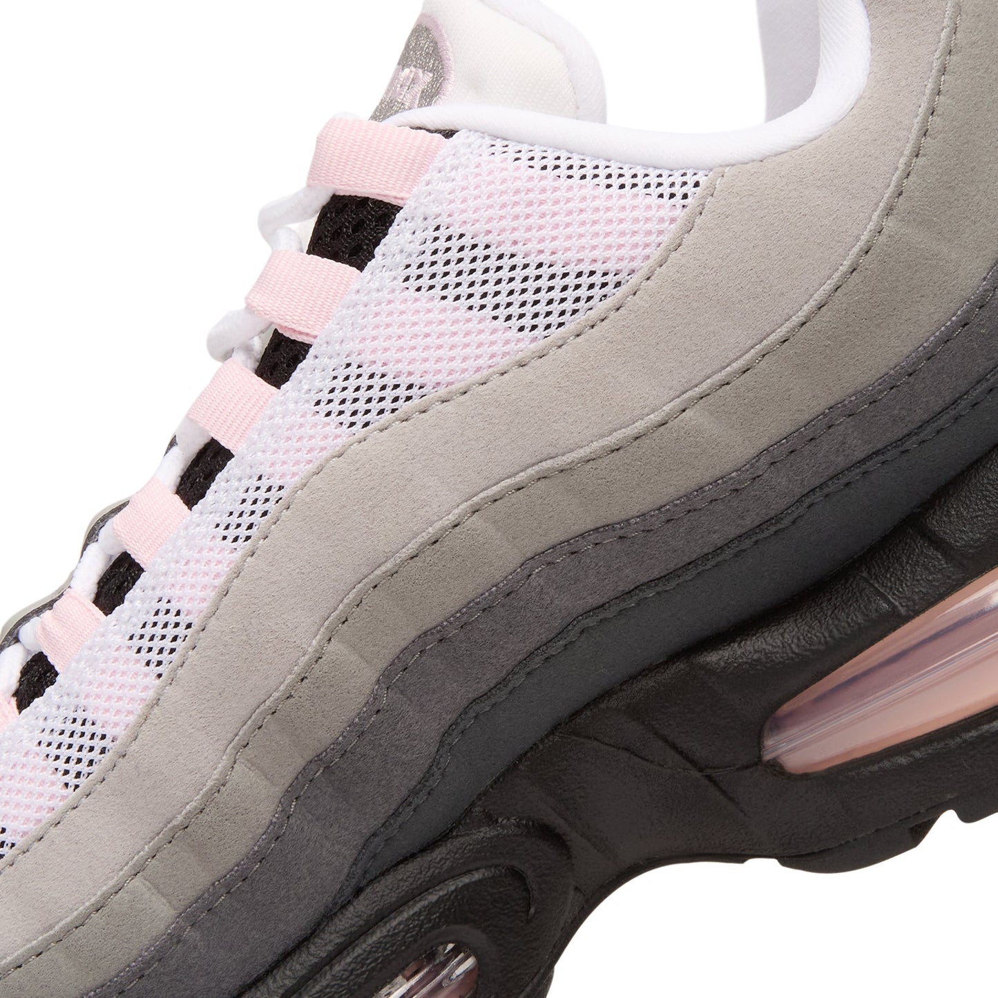 Nike Air Max 95 Big Bubble (Black/Pink Foam-White-Reflect Silver)