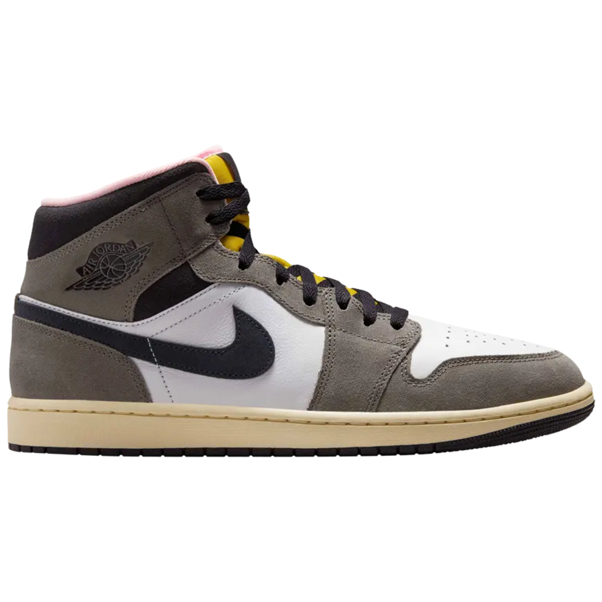 Jordan 1 Mid SE White Cave Stone