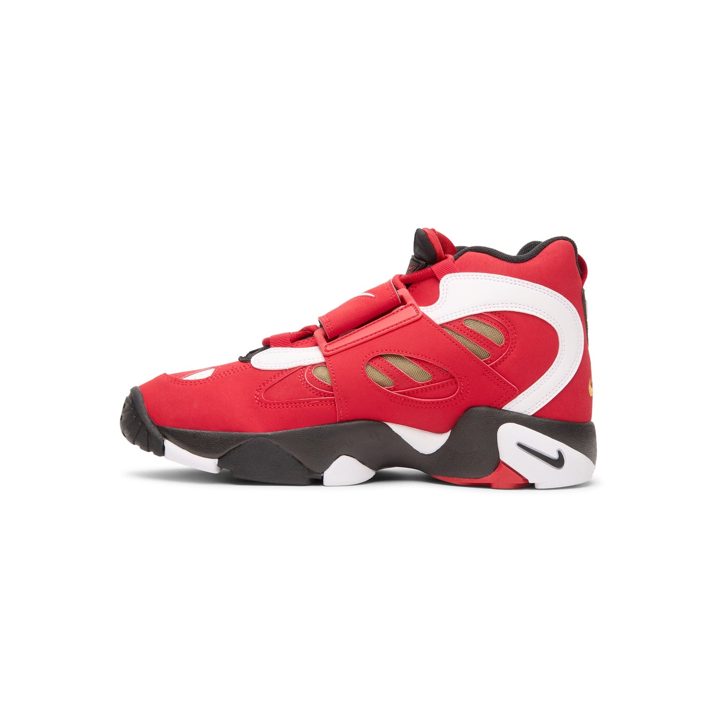 Nike Air Diamond Turf 2 (Prime Red/White/Black/Metallic Gold)