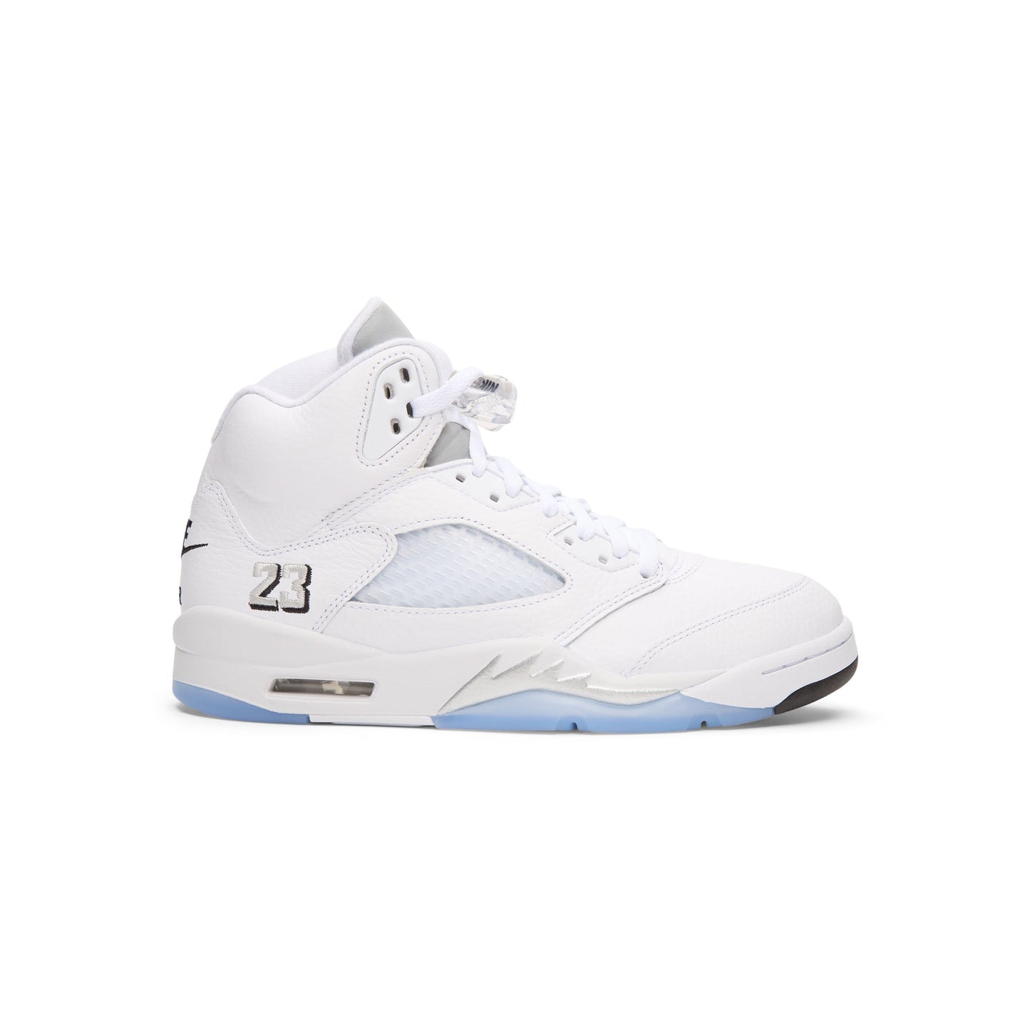 Jordan Air Jordan 5 Retro "White Metallic" (White/Black-Metallic Silver)