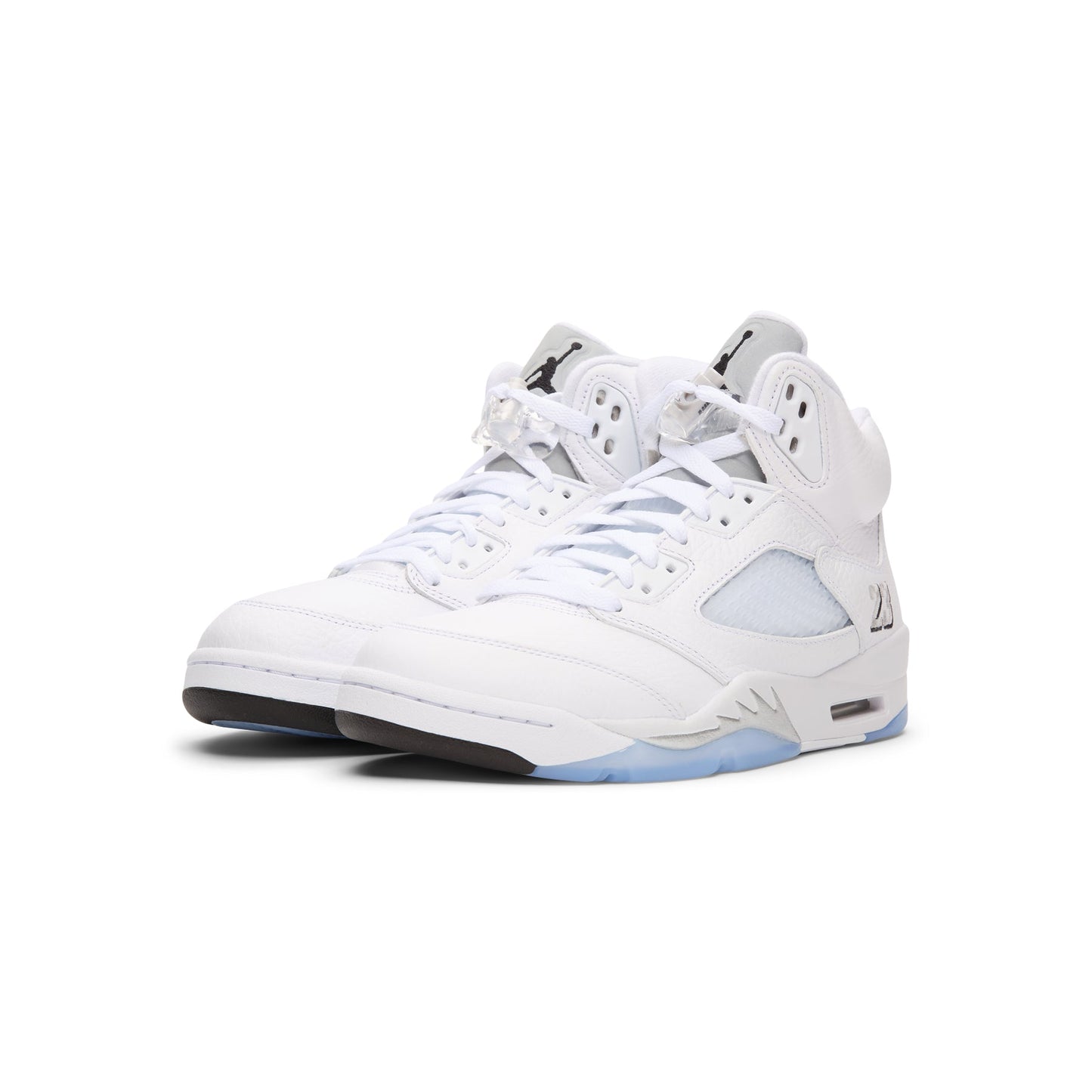 Jordan Air Jordan 5 Retro "White Metallic" (White/Black-Metallic Silver)