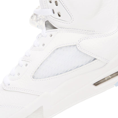 Jordan Air Jordan 5 Retro "White Metallic" (White/Black-Metallic Silver)