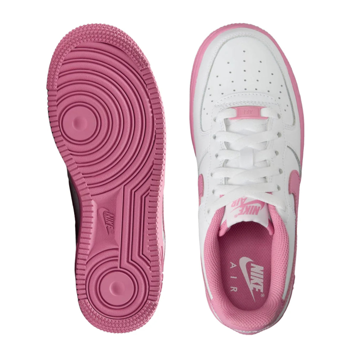 Nike Air Force 1 Low White Magic Flamingo (GS)