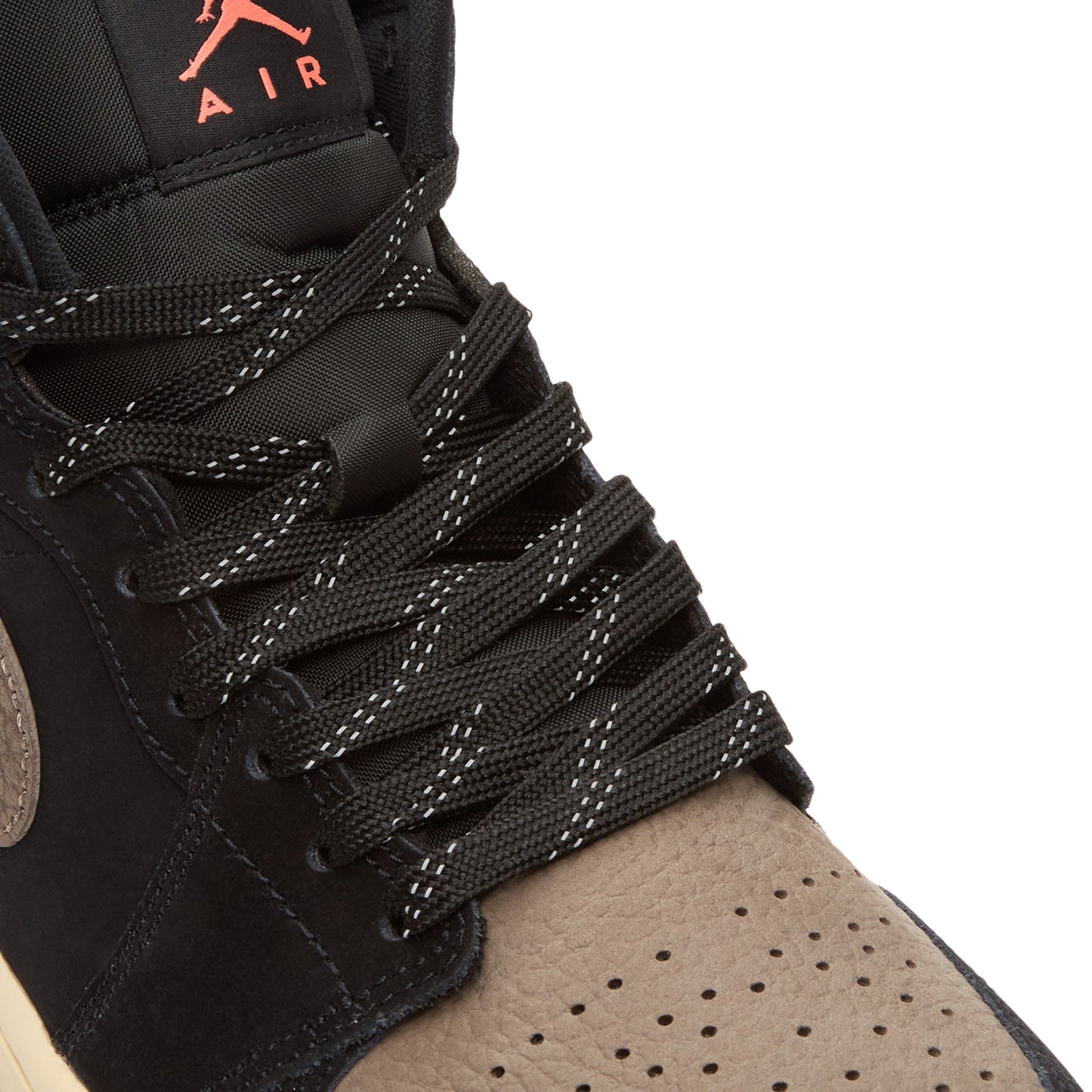 Jordan Air Jordan 1 Mid SE (
Black/Olive Grey-Lt Wild Mango)
