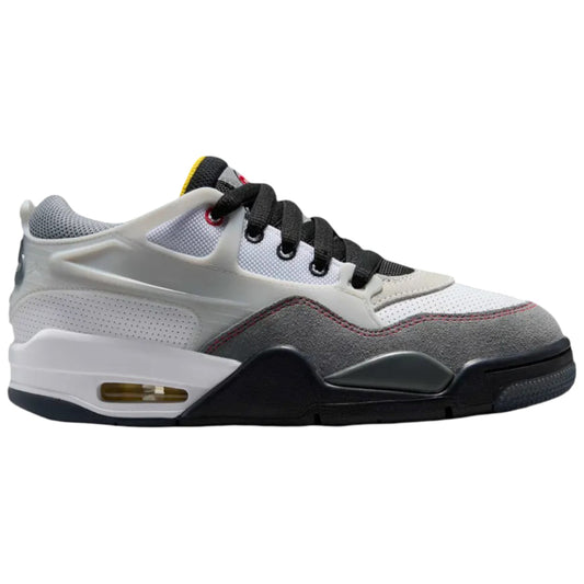 Jordan 4 RM Premium White Black Smoke Grey Fire Red (GS)
