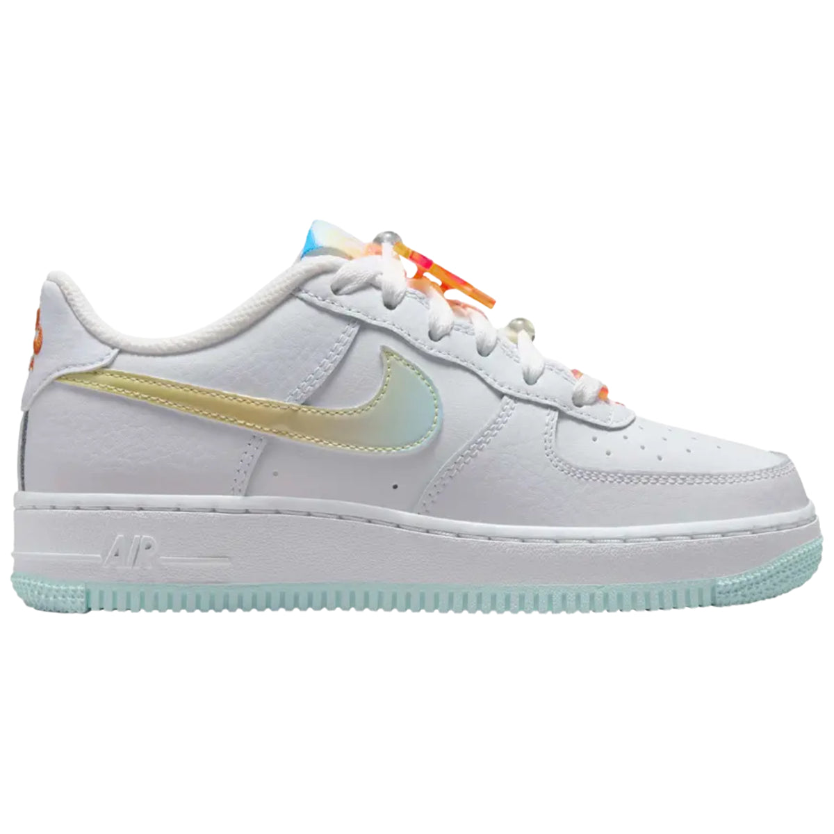 Nike Air Force 1 Low LV8 White Glacier Blue Multi-Color (GS)