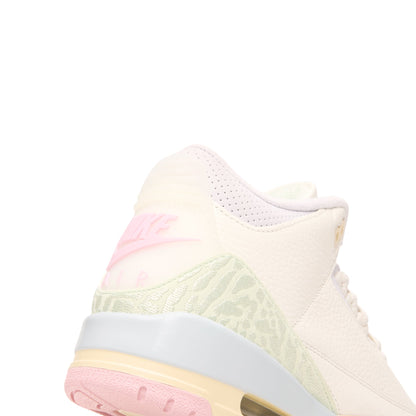 Jordan Air Jordan 3 Retro (Sail/Jade Aura-Aura-Iced Carmine)