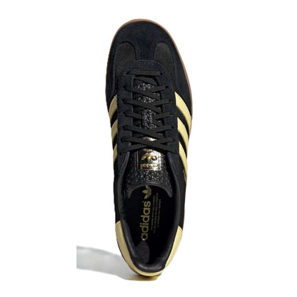 Adidas Originals Gazelle Indoor Core Black Almost Yellow Gum