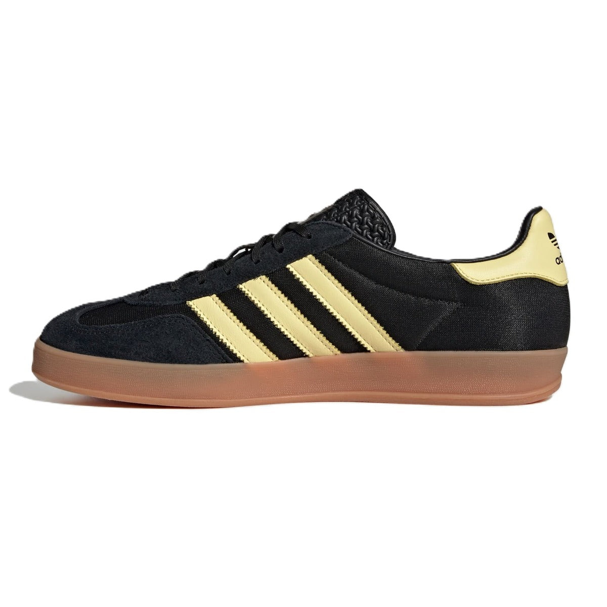 Adidas Originals Gazelle Indoor Core Black Almost Yellow Gum