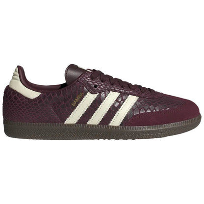 adidas Samba OG Snakeskin Maroon Cream White (W)