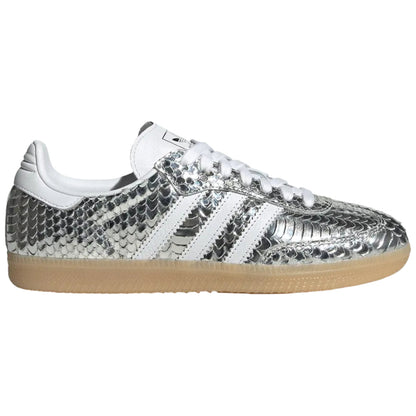 adidas Samba OG Patent Snakeskin Silver Metallic (W)