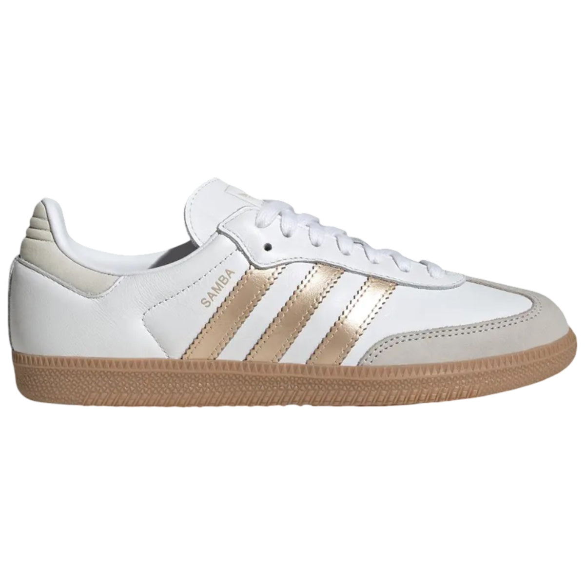 adidas Samba OG White Wonder Gold Metallic (W)