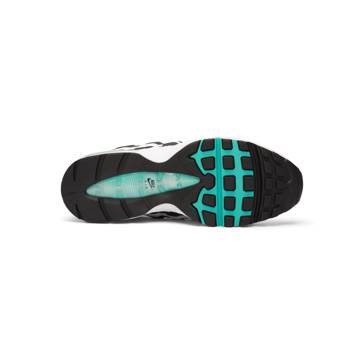 Nike Air Max 95 OG (White/Hyper jade-Black-Metallic silver)