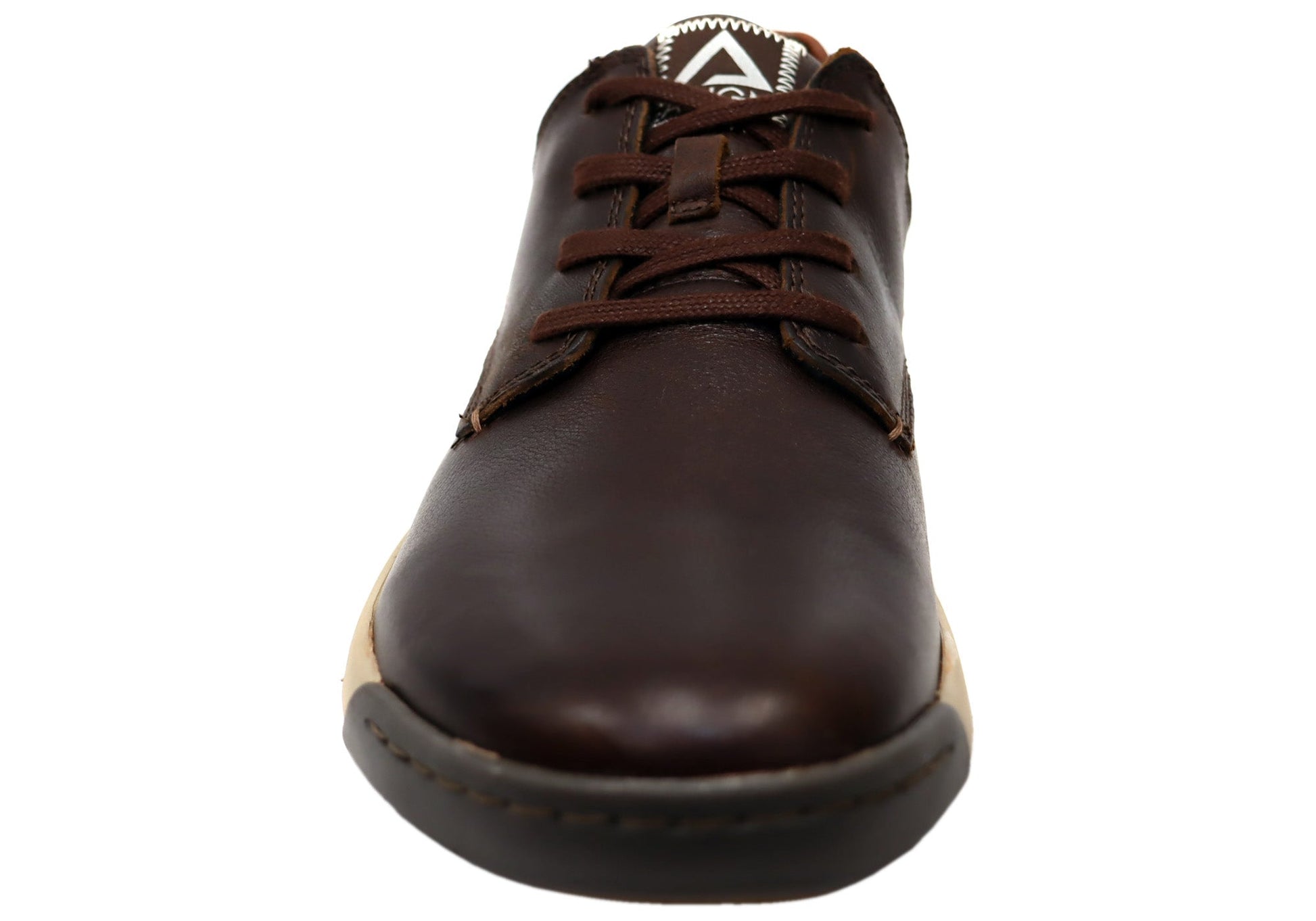 Align Erwin Mens Supportive Leather Wide Fit Comfortable Lace Up Shoes