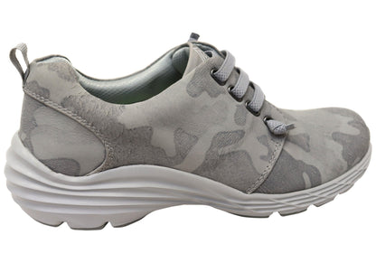 Align Velocity Womens Slip On Leather Comfortable Arch Support Shoes