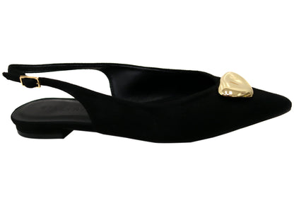 Billini Marcello Womens Comfortable Pointed Toe Sling Back Shoes