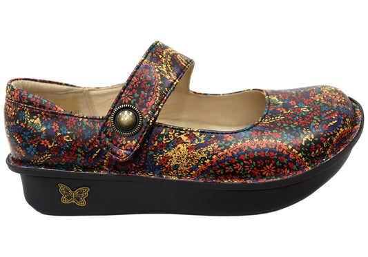 Alegria Paloma Womens Leather Mary Jane Shoes Bold & Beautiful
