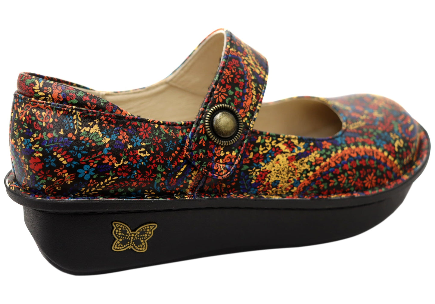 Alegria Paloma Womens Leather Mary Jane Shoes Bold & Beautiful