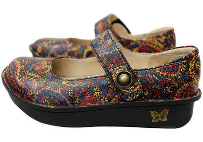 Alegria Paloma Womens Leather Mary Jane Shoes Bold & Beautiful
